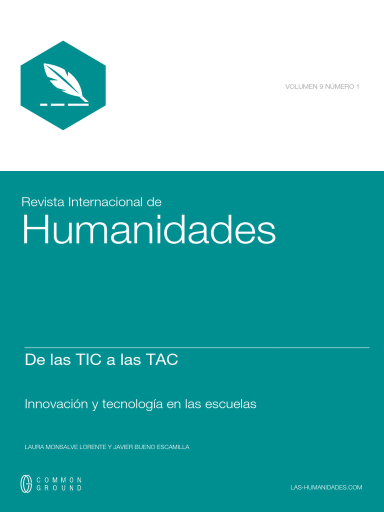De Las TIC A Las TAC Innovación y Tecnología en Las Escuelas | PDF ...