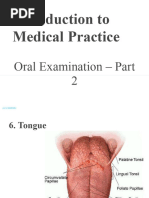 Comprehensive Oral Examination Guide | PDF | Tongue | Face