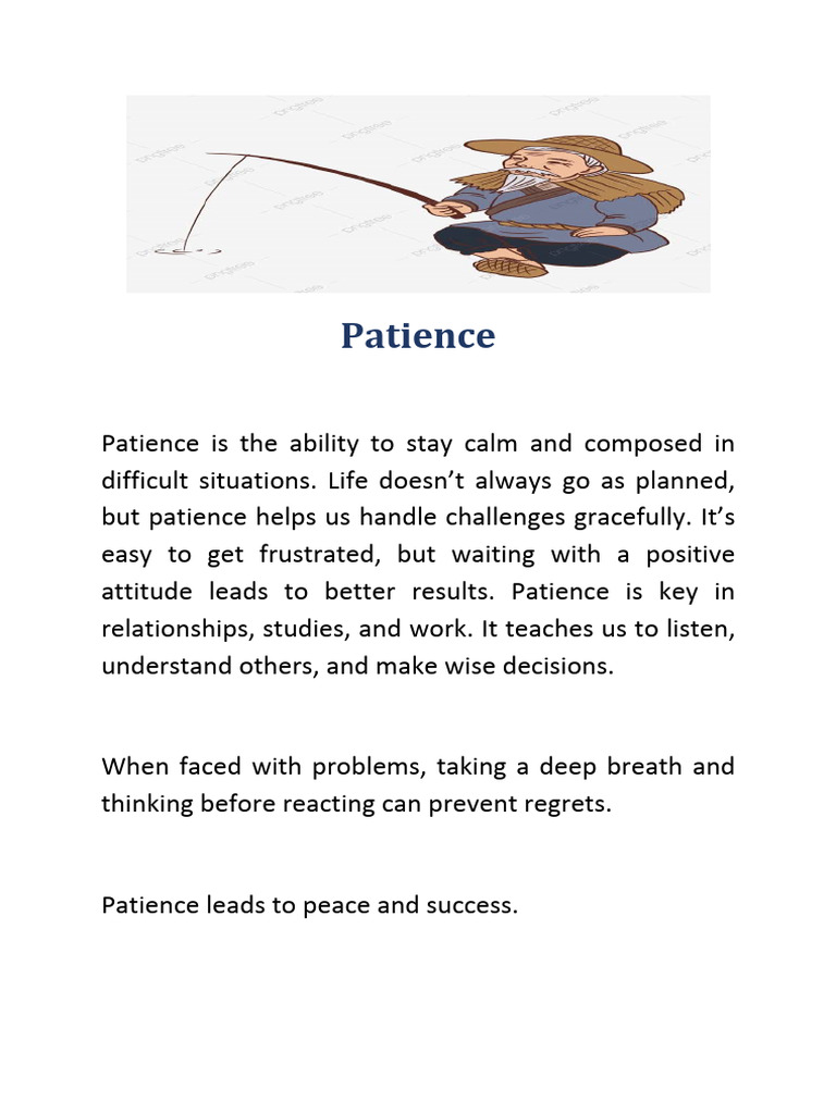 Patience | PDF