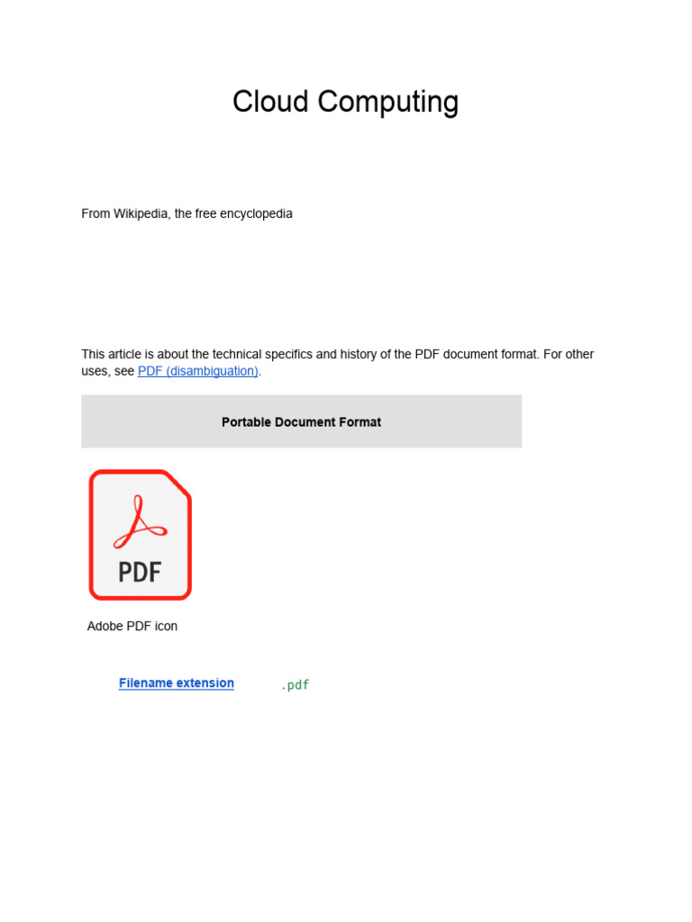 Cloud Computing | PDF | Cloud Computing | Amazon Web Services