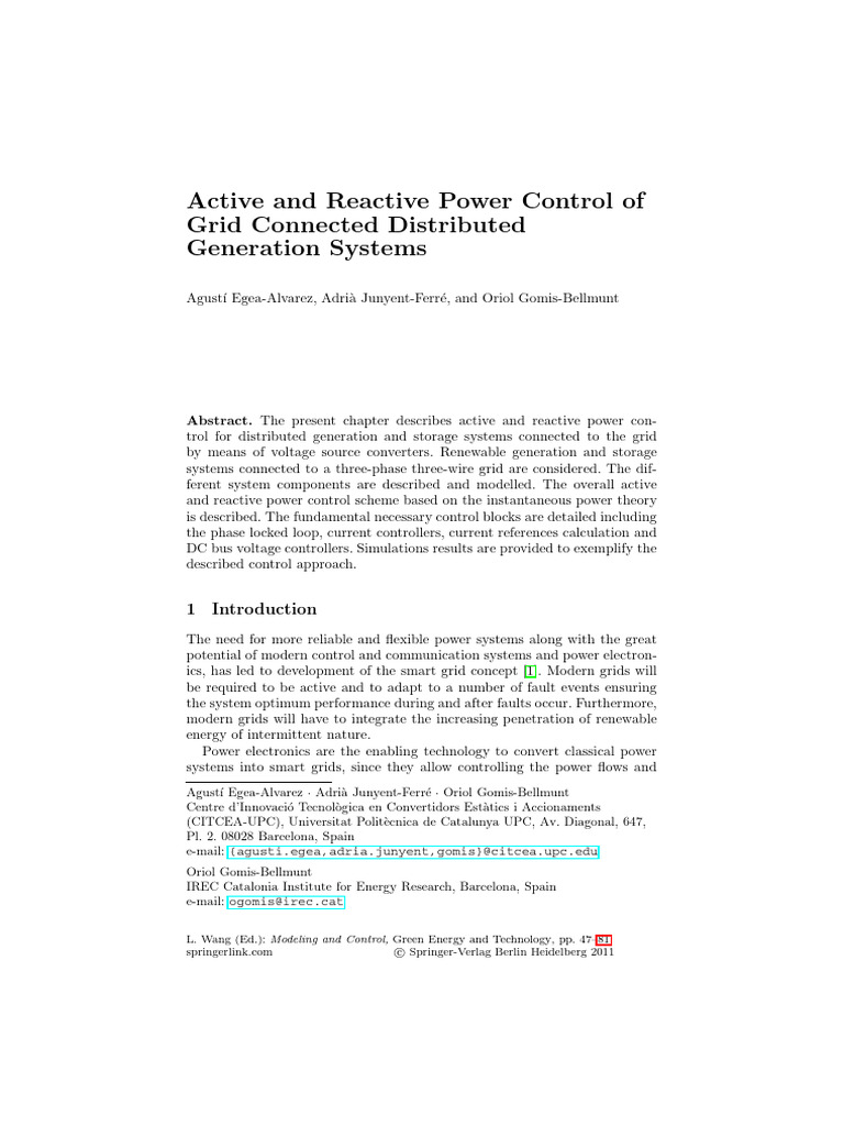 2012 - Agustí Egea-Alvarez - Active and Reactive Power Control of Grid ...