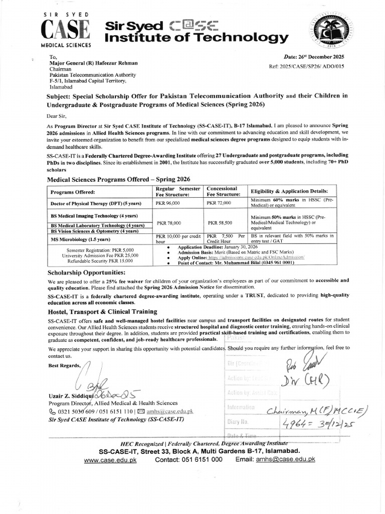 Fee Concession CASE | PDF