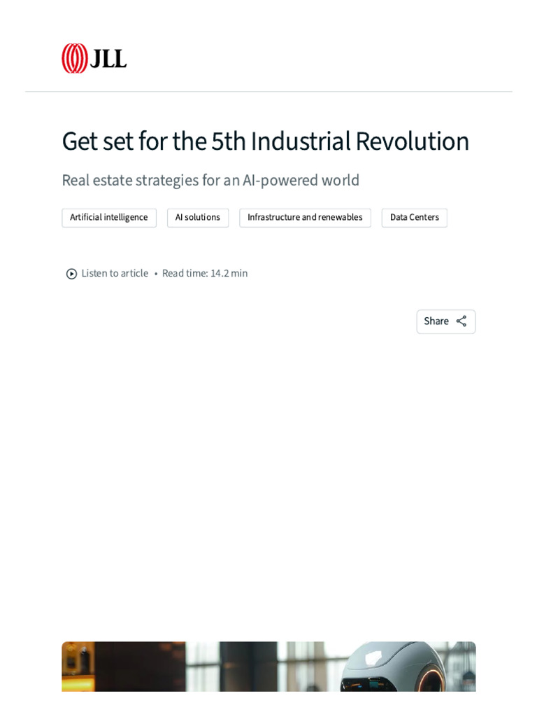 5th Industrial Revolution | PDF