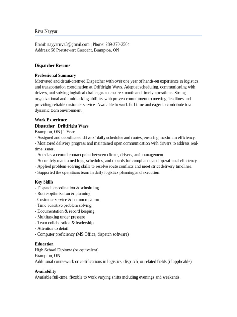 Dispatcher | PDF