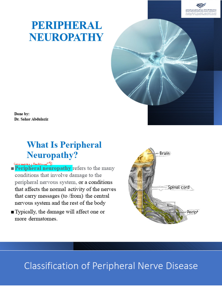 9 - Peripheral Neuropathy | PDF | Carpal Tunnel Syndrome | Peripheral ...