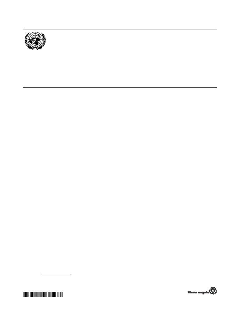 UN Report 47546 | PDF | United Nations | International Relations