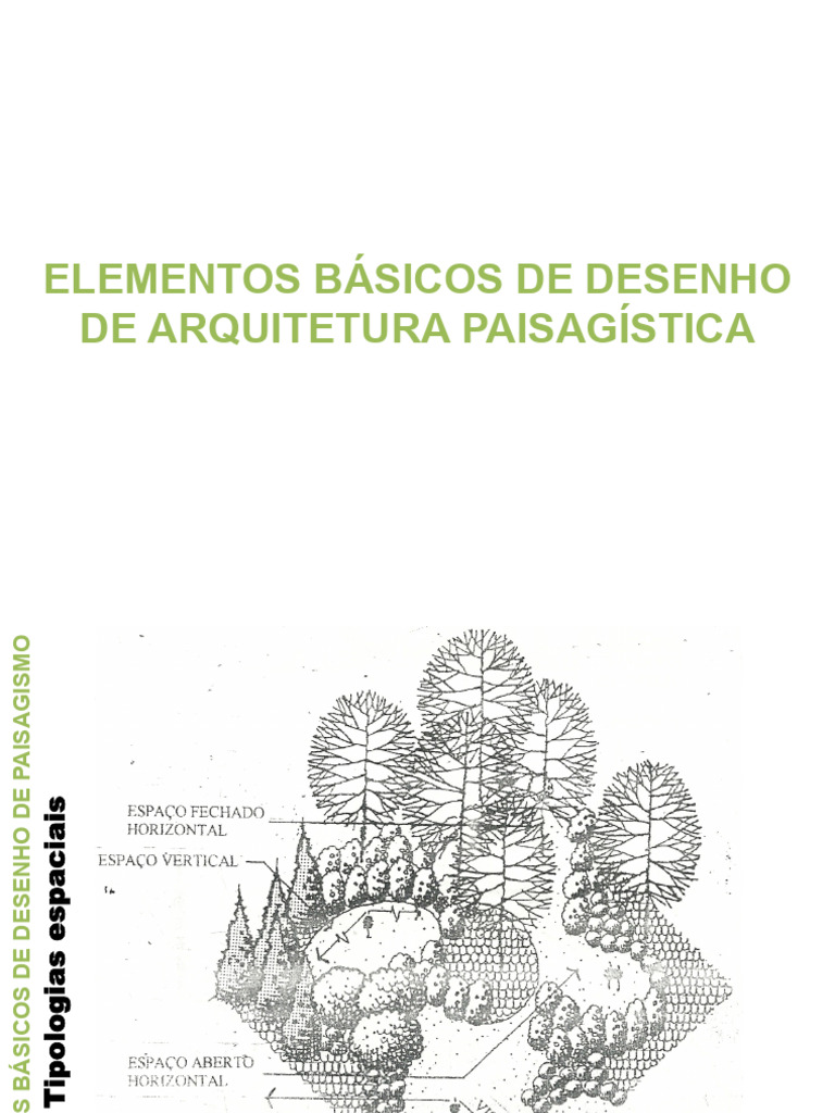 Elementos Basicos de Desenho de Arquitetura Paisagistica | PDF ...