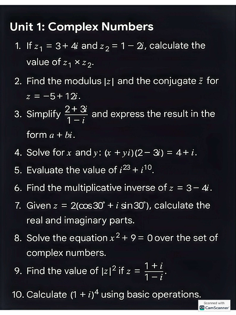 Question Bank Class 10 Maths | PDF