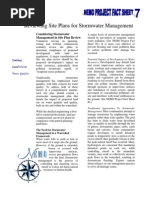 Reviewing Site Plans for Stormwater Management