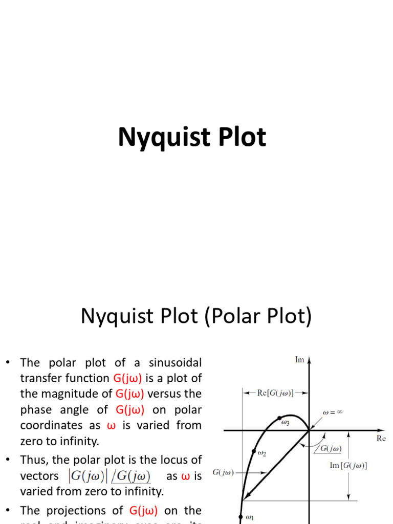 6.2-Frequency Response Analysis Nyquist Plot Nichol’s Chart-1 | PDF ...