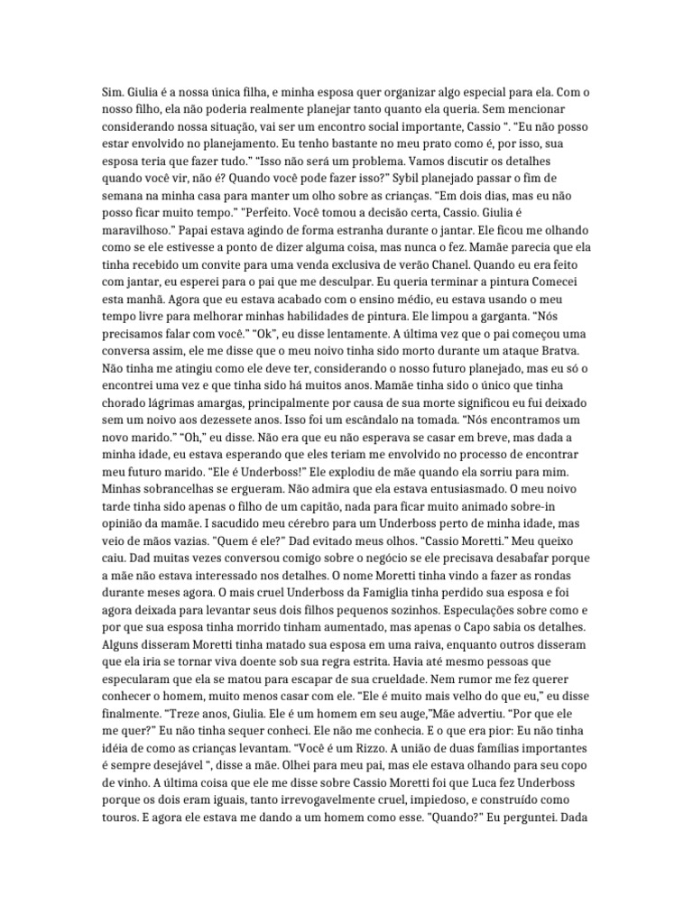 Documento Corrigido | PDF | Roupas | Tempo