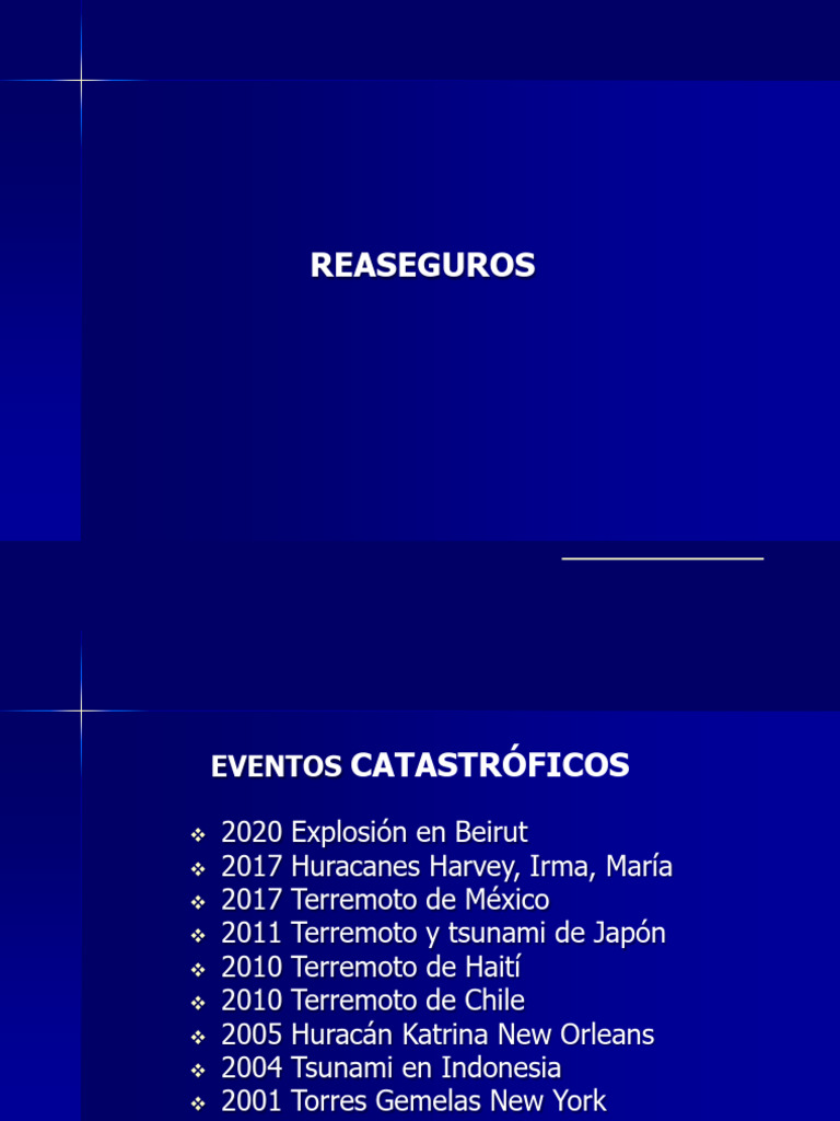 Ius Reaseguros (1era. Clase) | PDF | Reaseguro | Seguro