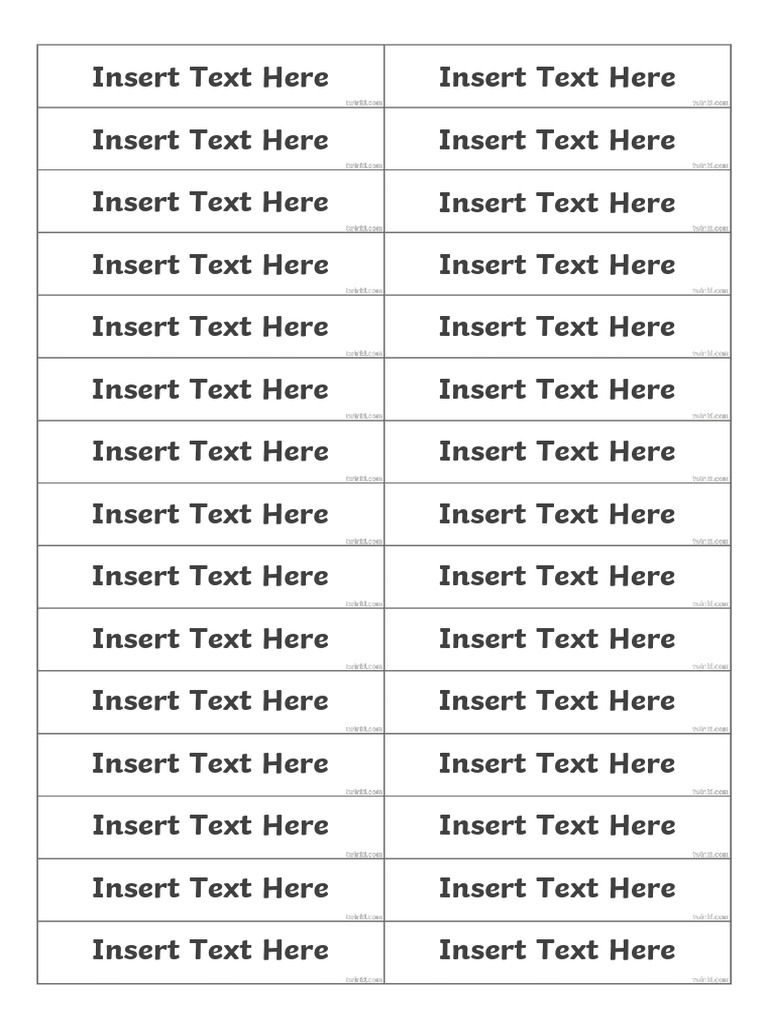 Student Labels | PDF