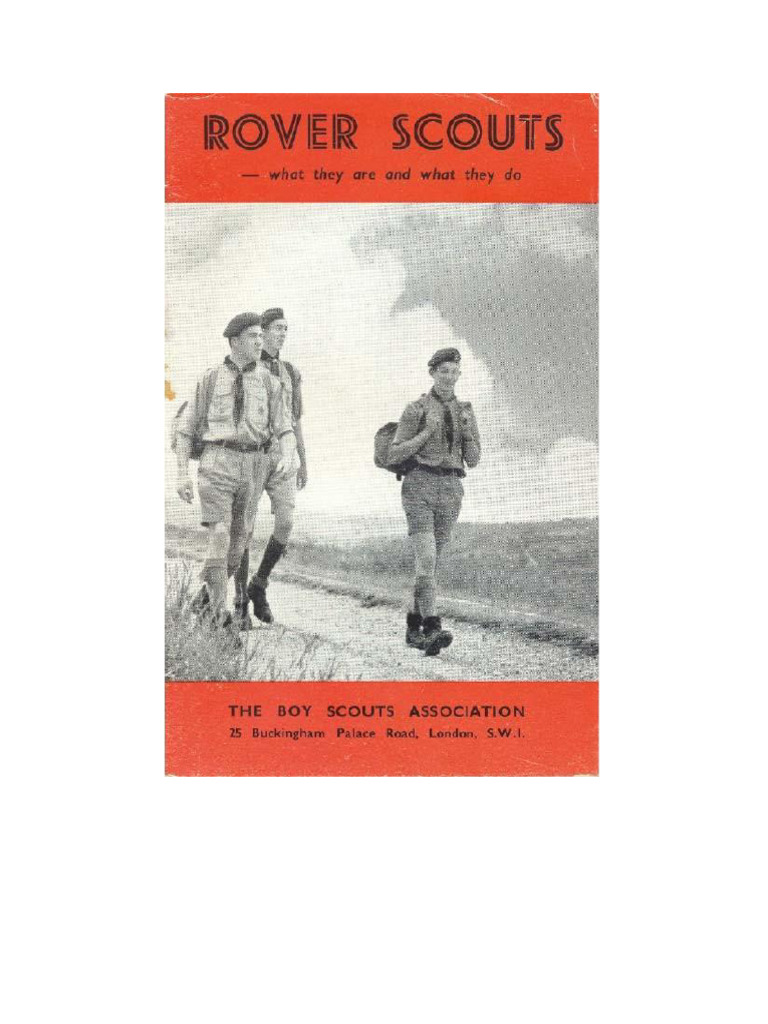 Rover Scouts | PDF | Scouting | Outdoor Recreation Organizations