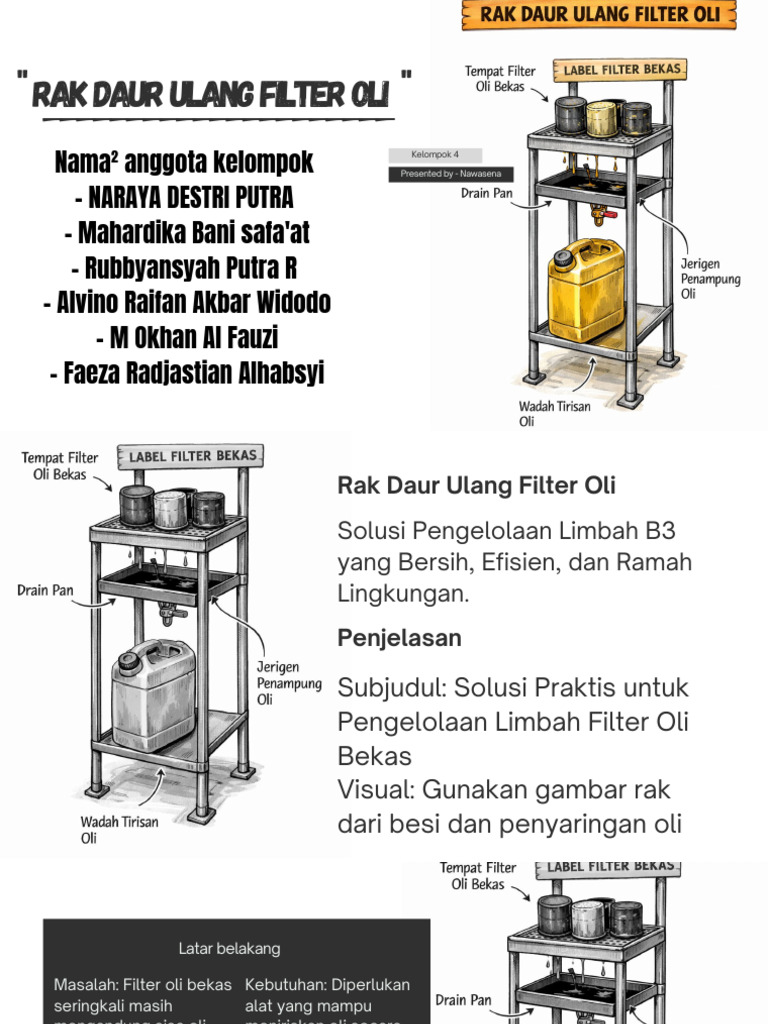 Rak Daur Ulang Filter Oli - 20260108 - 143129 - 0000 | PDF