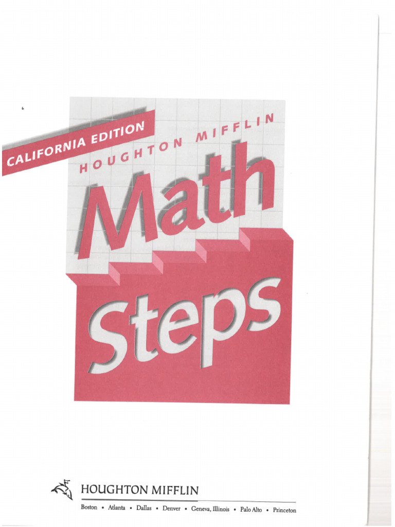 Math Steps | PDF