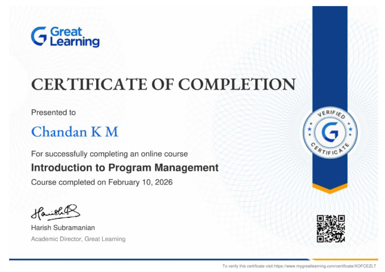 Chandan K M | PDF