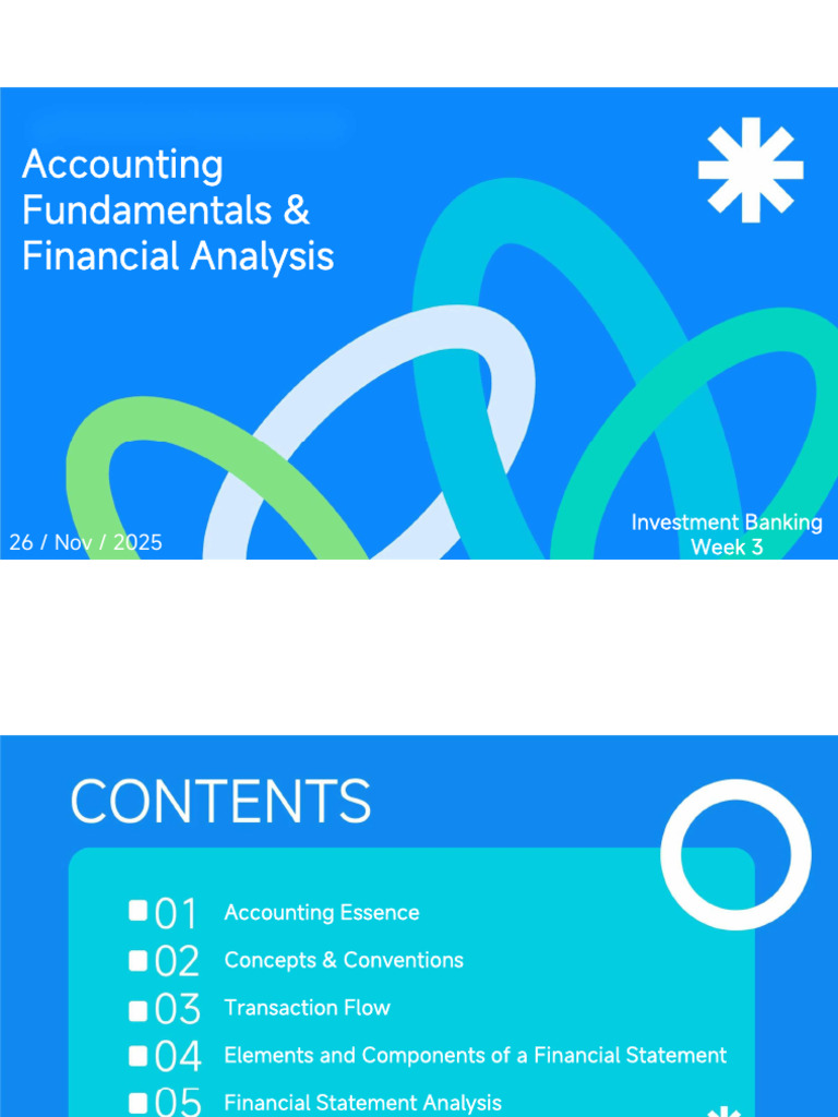 Accounting & FInancial Analysis - Week 3 | PDF | Debits And Credits ...