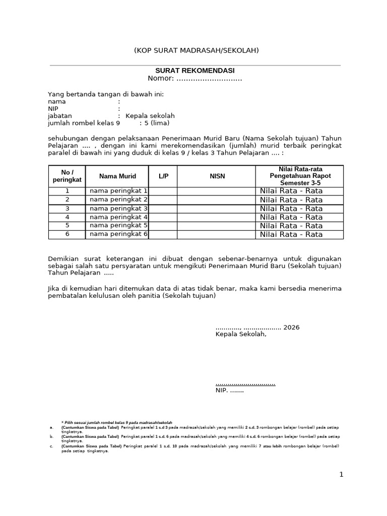 Contoh Rekom Paralel | PDF