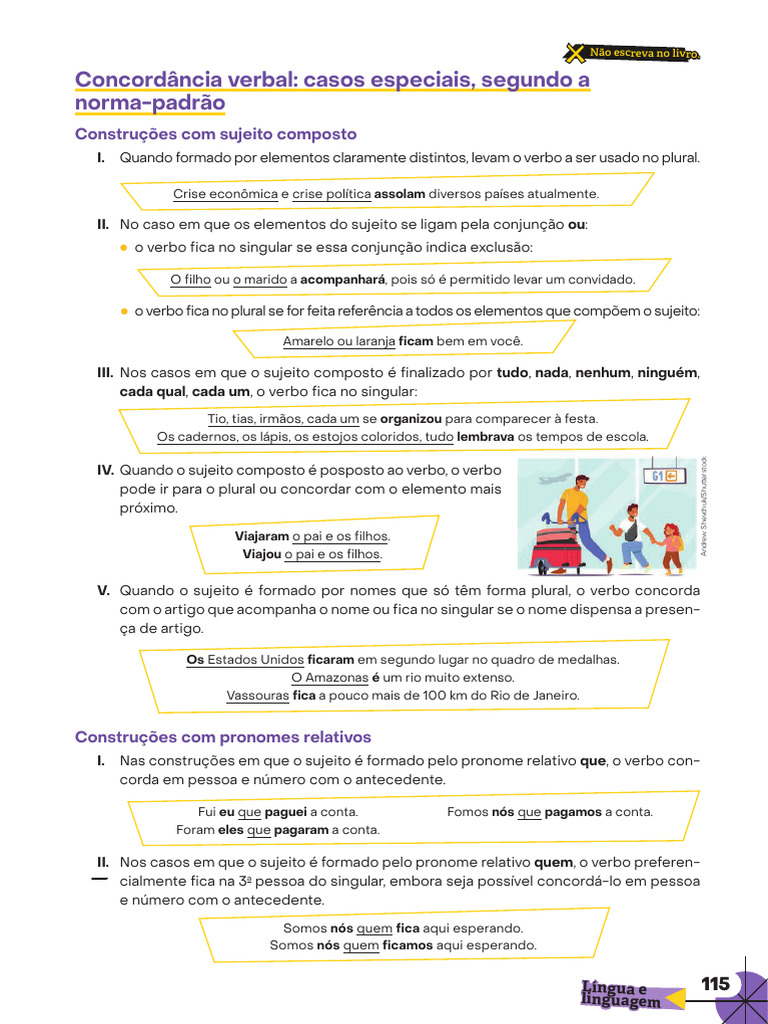 Identidade Saraiva Pnld26 Portugues Vol2 MP Pag 115 | PDF | Assunto ...