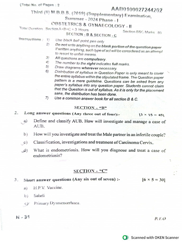 gynae 2 | PDF