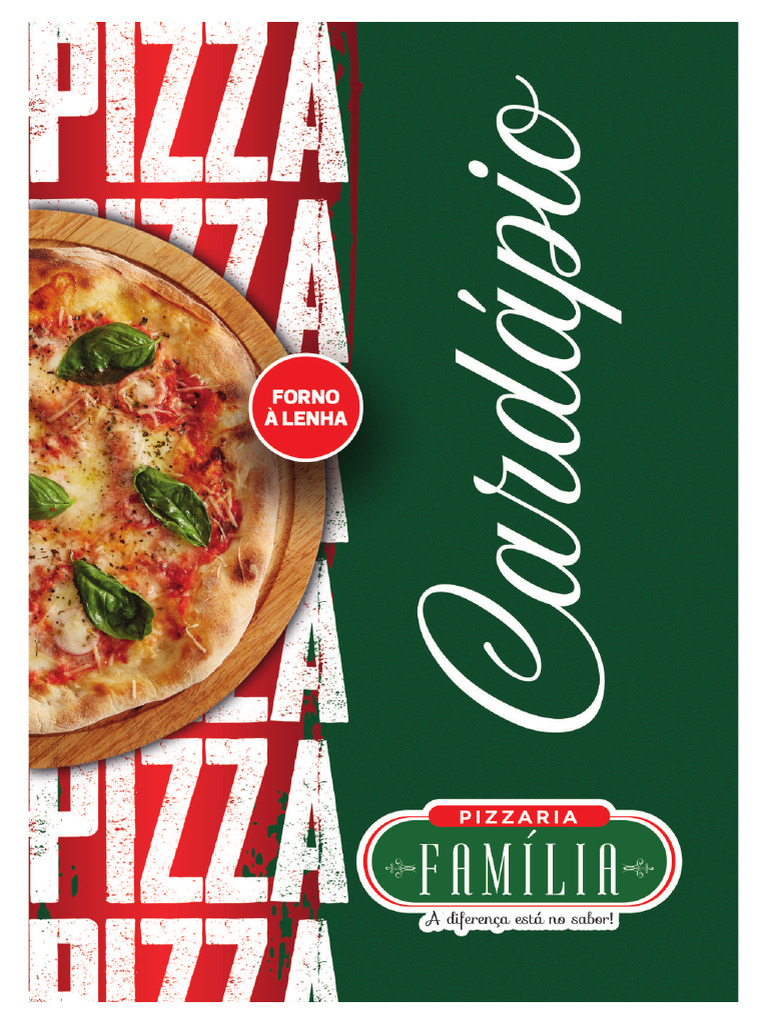 CARDÁPIO PIZZARIA FAMÍLIA | PDF