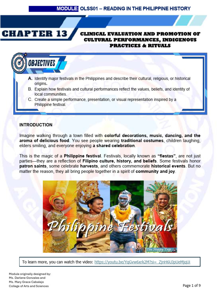 Chapter 13 - Clinical Evaluation and Promotion of Cultural Performance ...