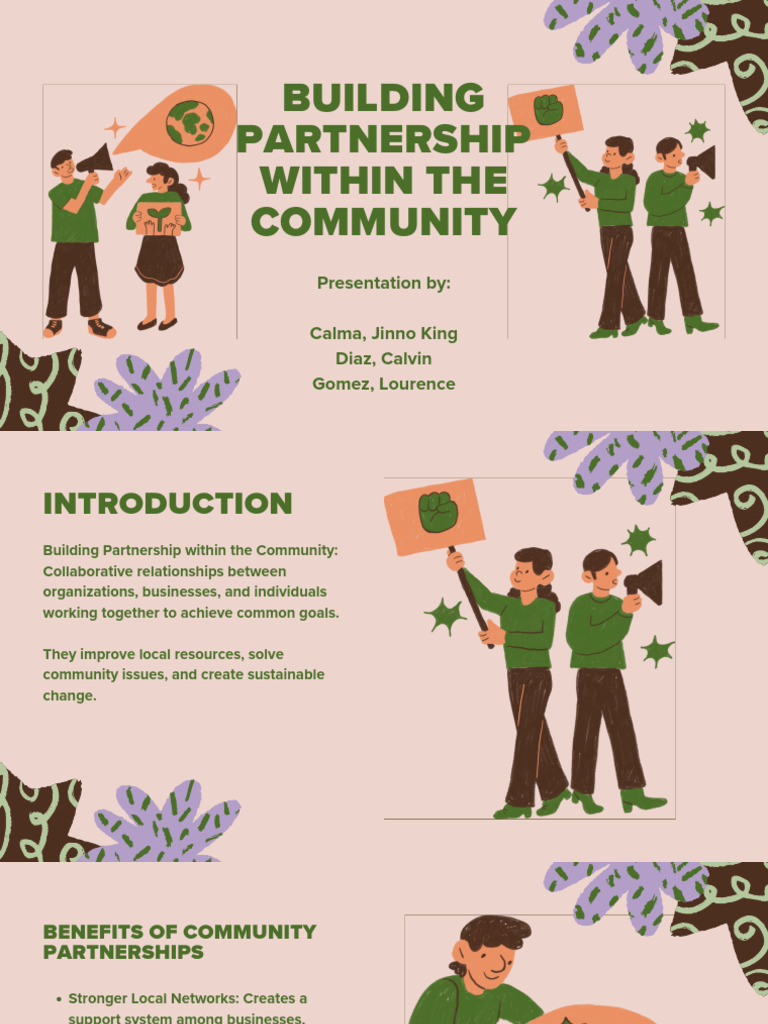 Week 10_group-6-Building Community Partnerships | PDF