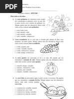 Atividade avaliativa - pintura