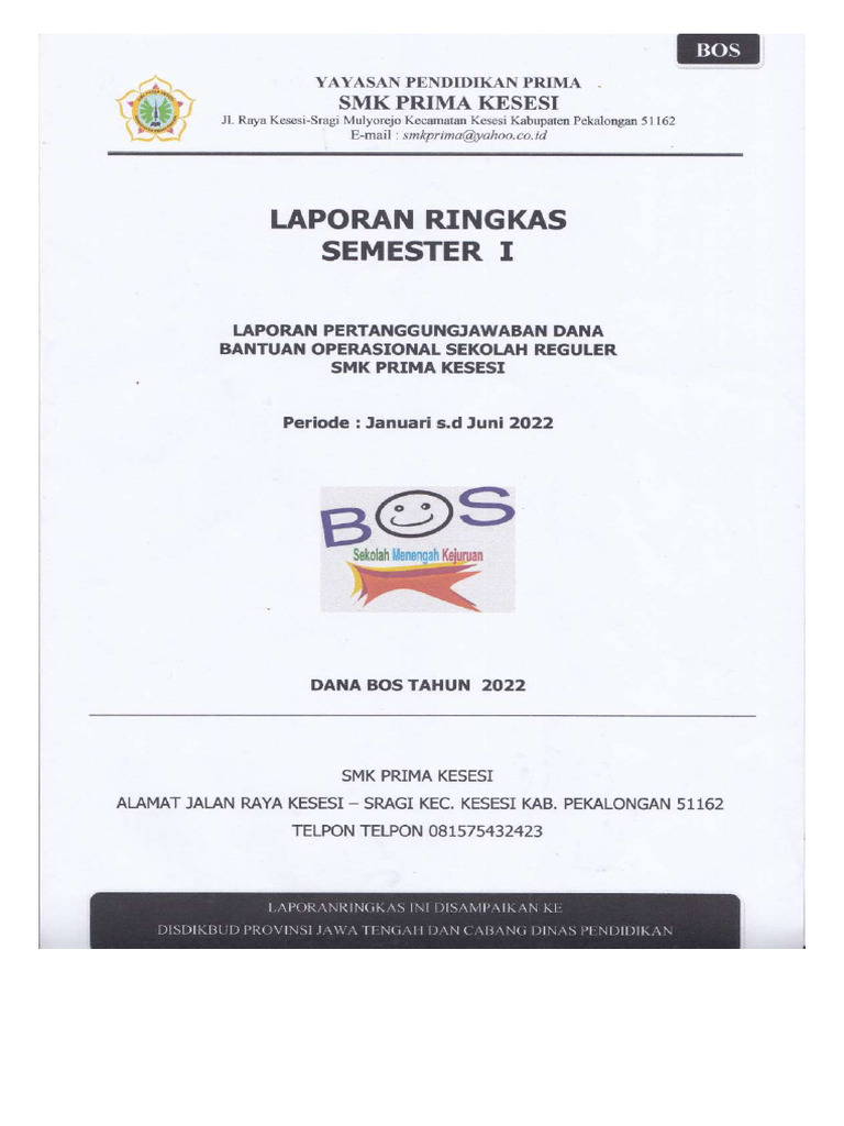 Lap BOS I 2022 | PDF