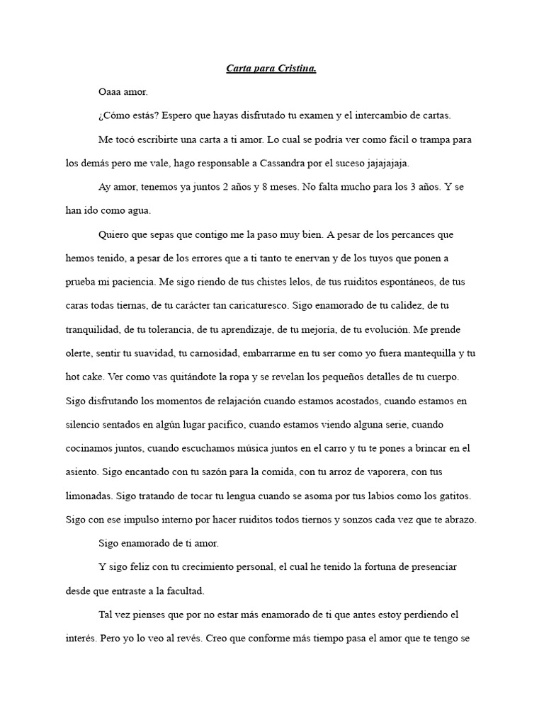 Documento Sin Título (6) | PDF | Amor