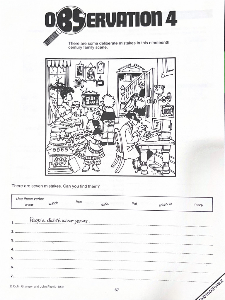 Obs Simple Past | PDF