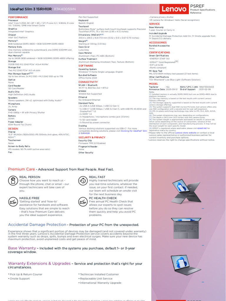 SingleModel Model Code 83K40059IN | PDF | Usb | Solid State Drive