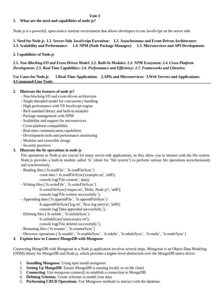 Mean Stack | PDF | Document Object Model | Software Engineering