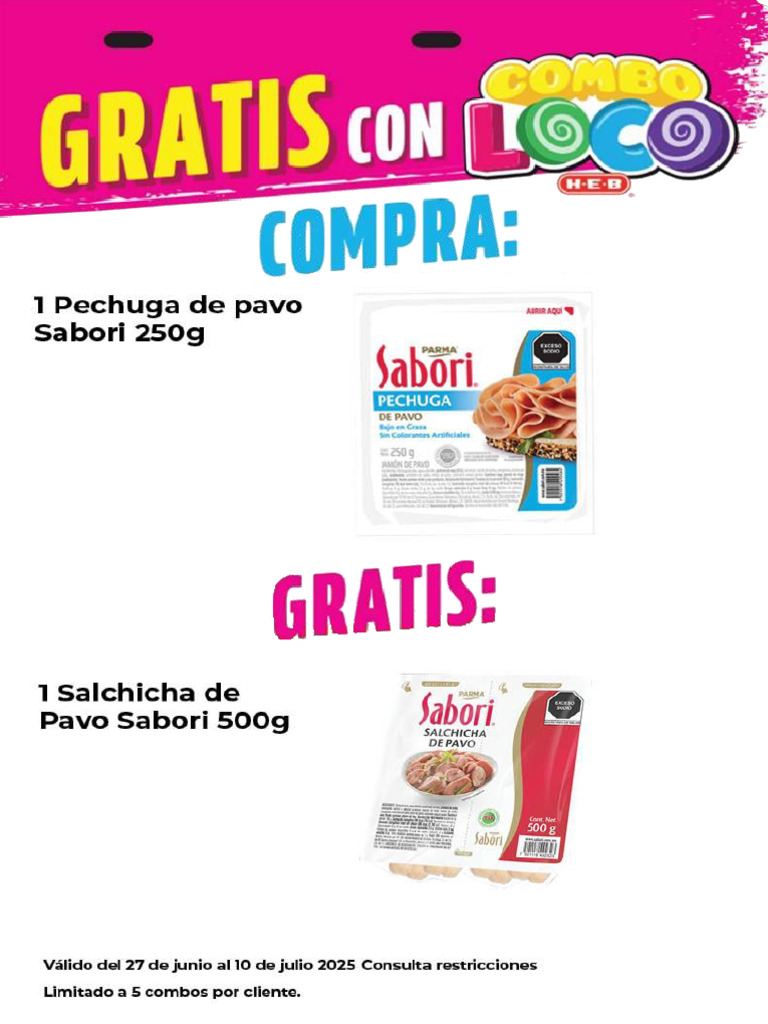 Combos y Promociones 27 06 2025 | PDF
