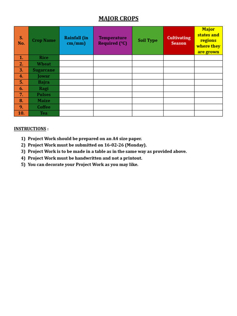 Class 8 Project Social Science Project Work | PDF