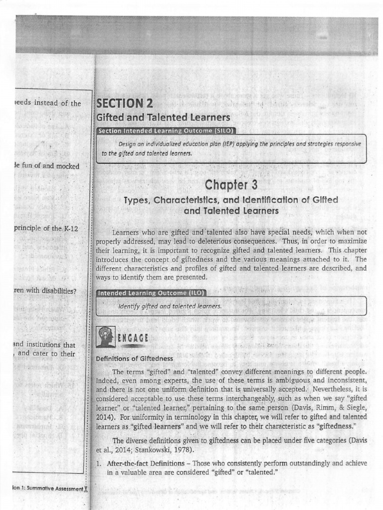 2 Gifted and Talented Learners | PDF