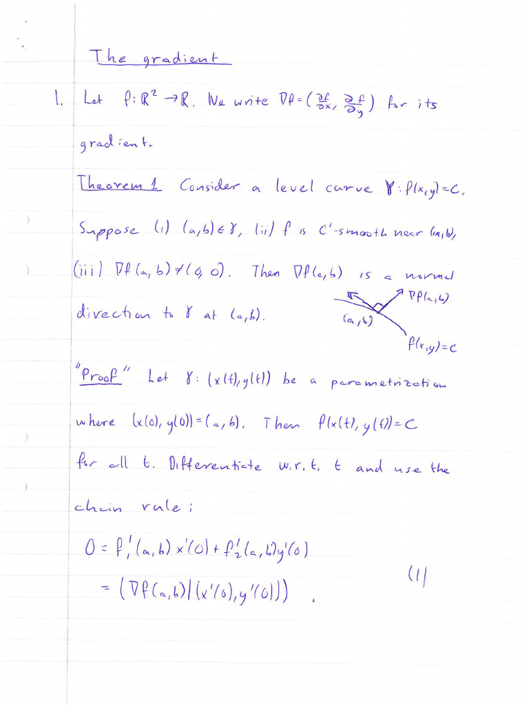 Multivariable Calculus Lecture - 8 | PDF