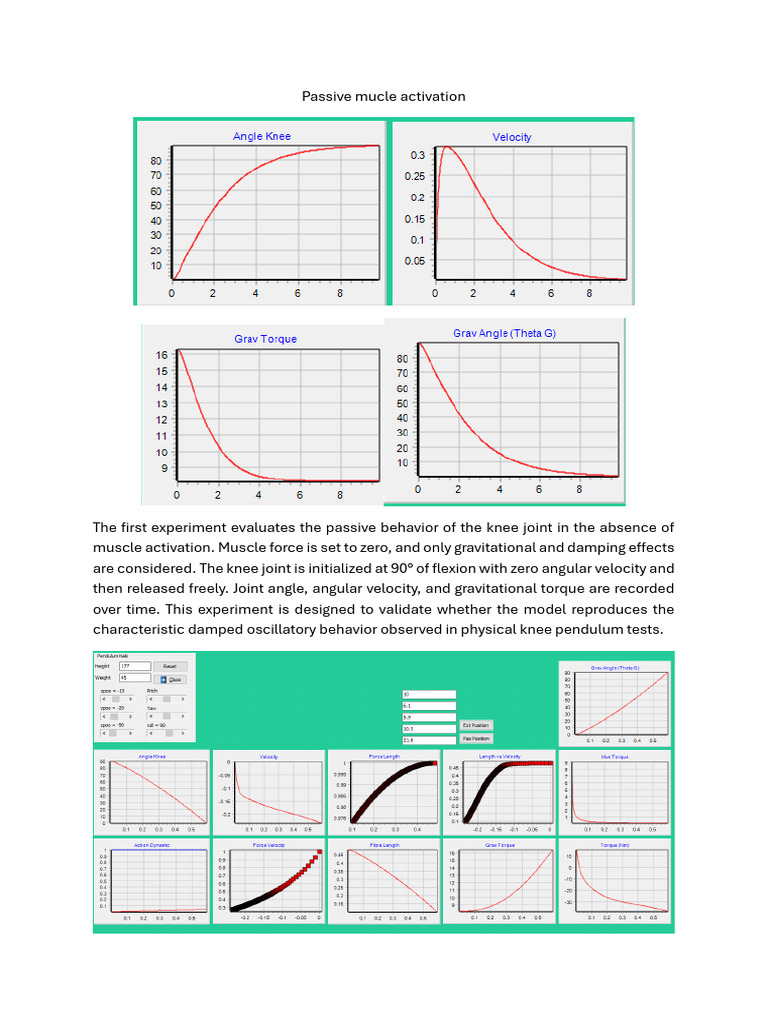 Passive Mucle Activation | PDF | Lagrangian Mechanics | Force