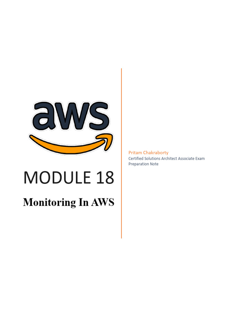 Module 18 Monitoring in AWS | PDF | Amazon Web Services | Software