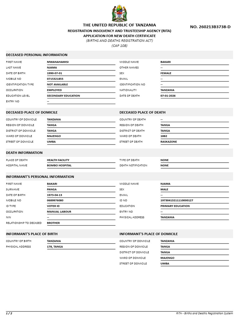 Application Form 20260213D 135 | PDF | Group Decision Making ...