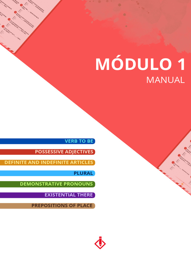 (Es) - Manual - Módulo 1 | PDF | Género gramatical | Verbo