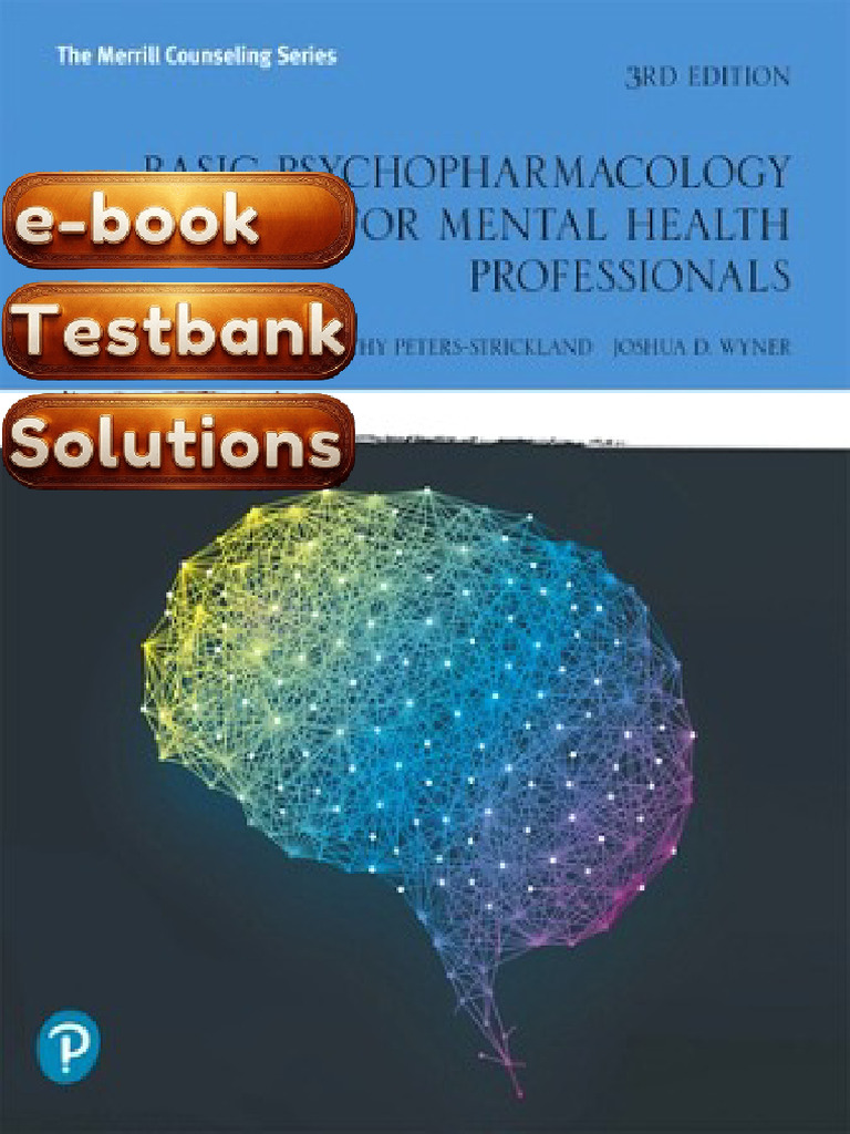 Testbank - Basic Psychopharmacology for Counselors and Psychotherapists ...