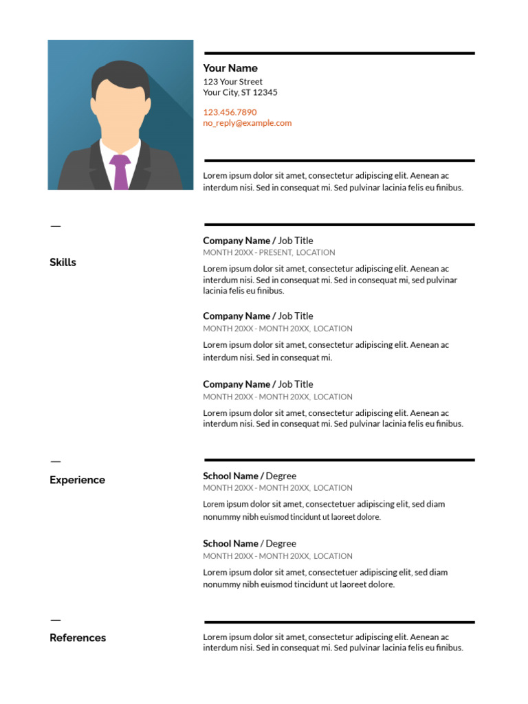 Resume Template | PDF