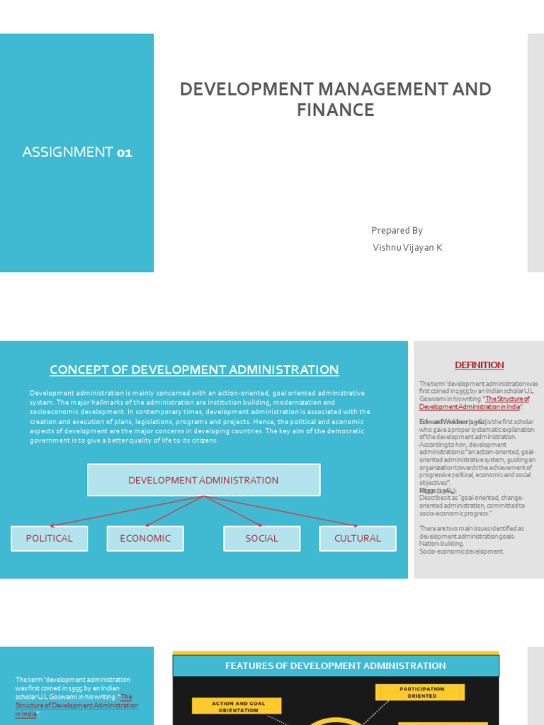 Group 1-Organizations in Development Administration in India | PDF ...