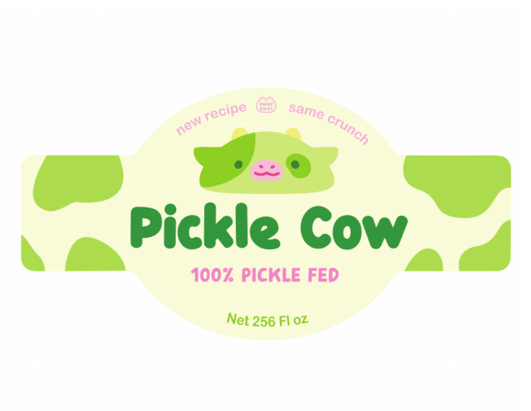 Pickle Cow Label | PDF