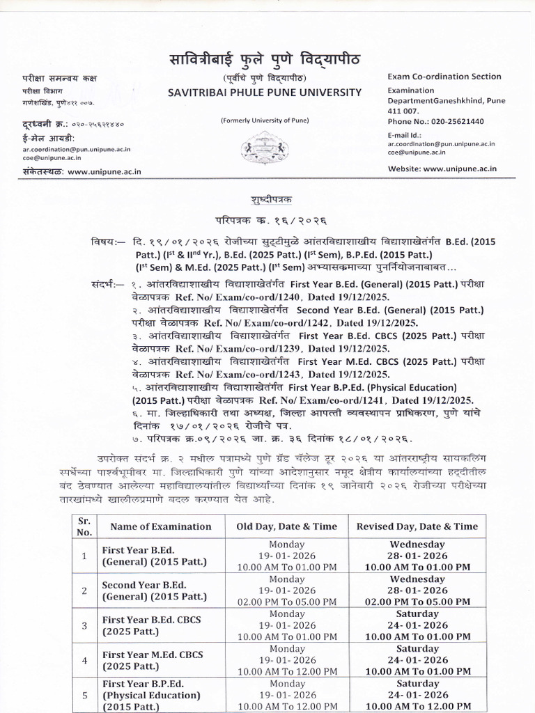 Notification 16 | PDF