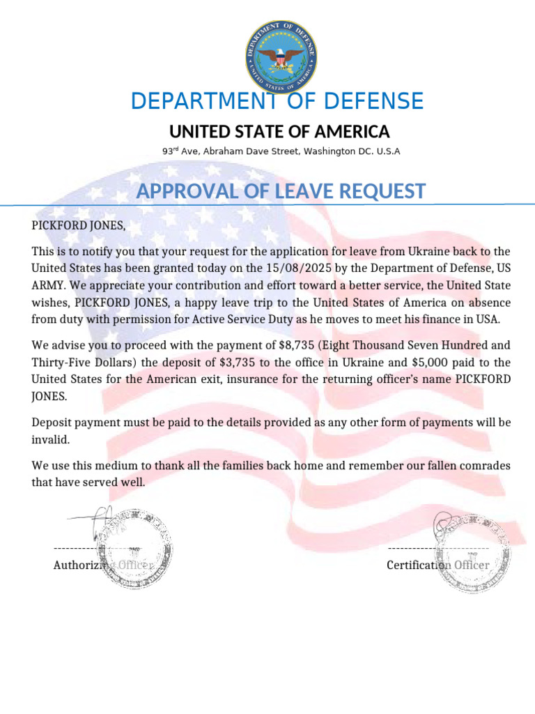 Leave Approval Defence | PDF