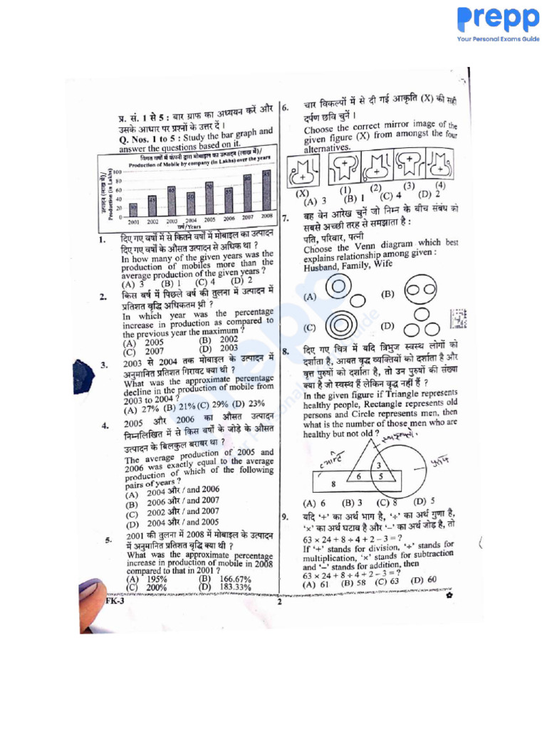 UP Police Constable Question Paper PDF 17 Feb 2024 Shift 1 | PDF