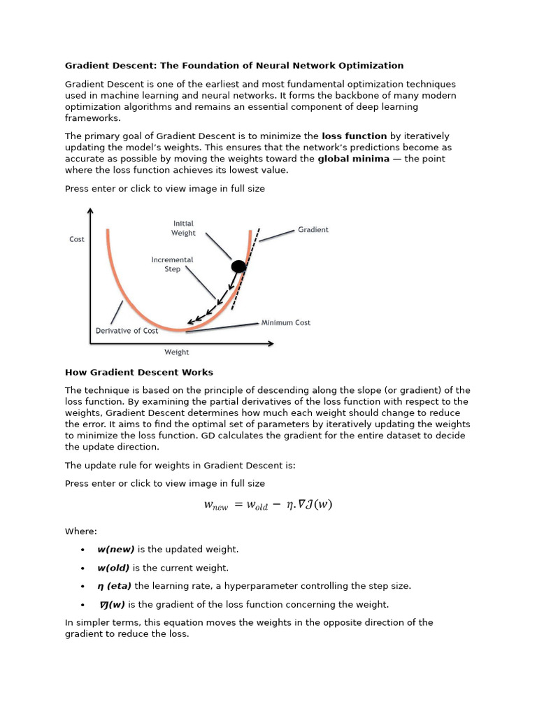 Gradient Descent | PDF | Mathematical Optimization | Applied Mathematics
